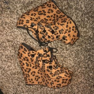 Cheetah Wedges